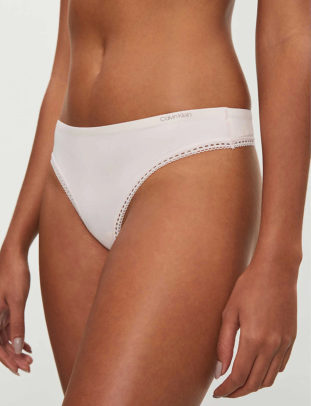 Calvin Klein Liquid Microfibre Thong 7 Calvin Klein Liquid Microfibre Thong - Image 5