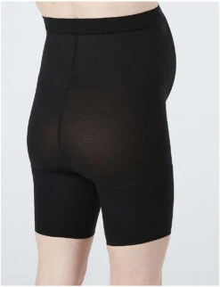 Spanx Mama Power Knitted Shorts 8 Spanx Mama Power Knitted Shorts -Sweaty Betty Store 1094 3004166 163 BLACK ALT02