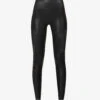 Spanx Moto Faux-leather Leggings 1 Spanx Moto Faux-leather Leggings -Sweaty Betty Store 121 3004166 20136R VERYBLACK M