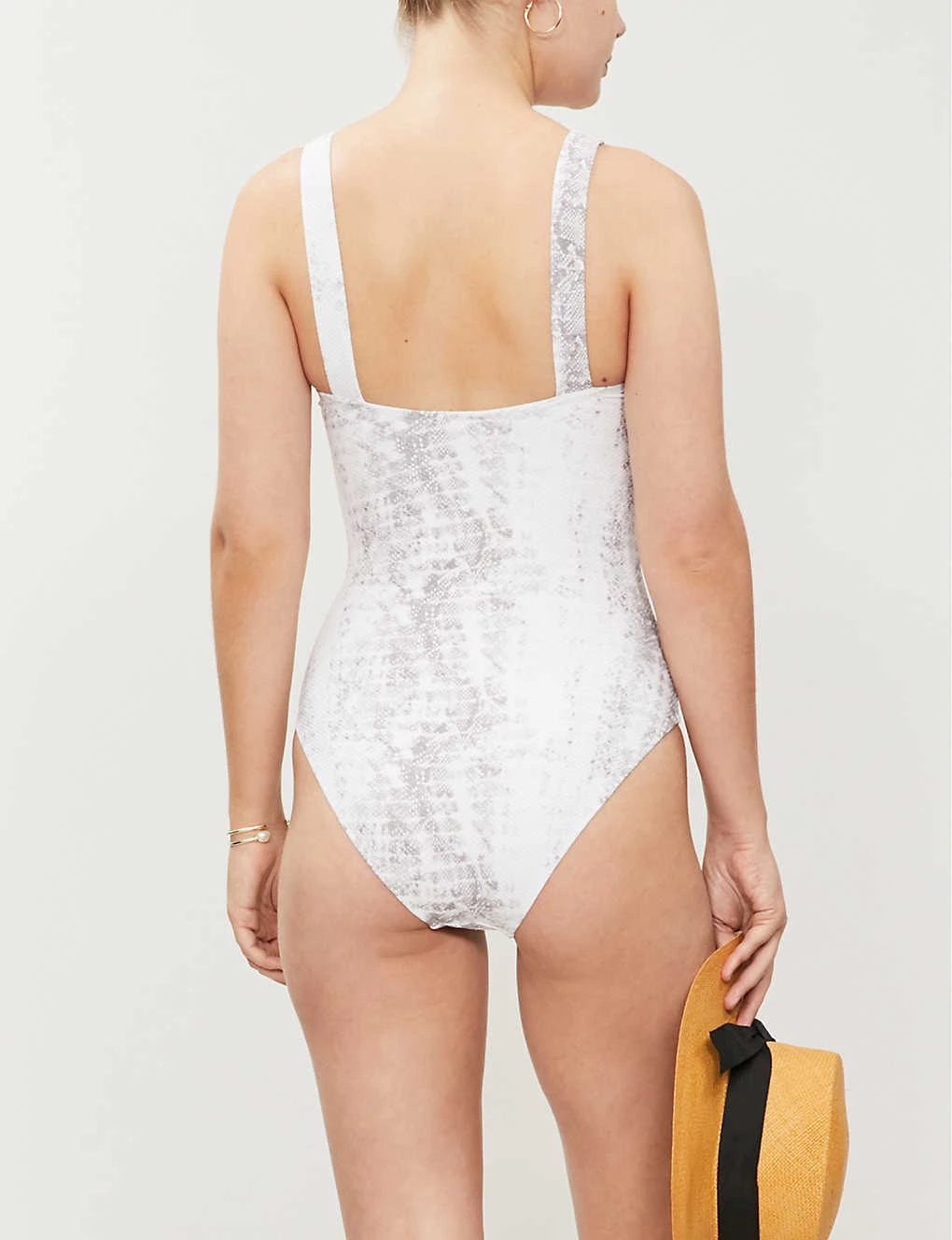 Twist Snake-print Swimsuit 6 Twist Snake-print Swimsuit - Image 4