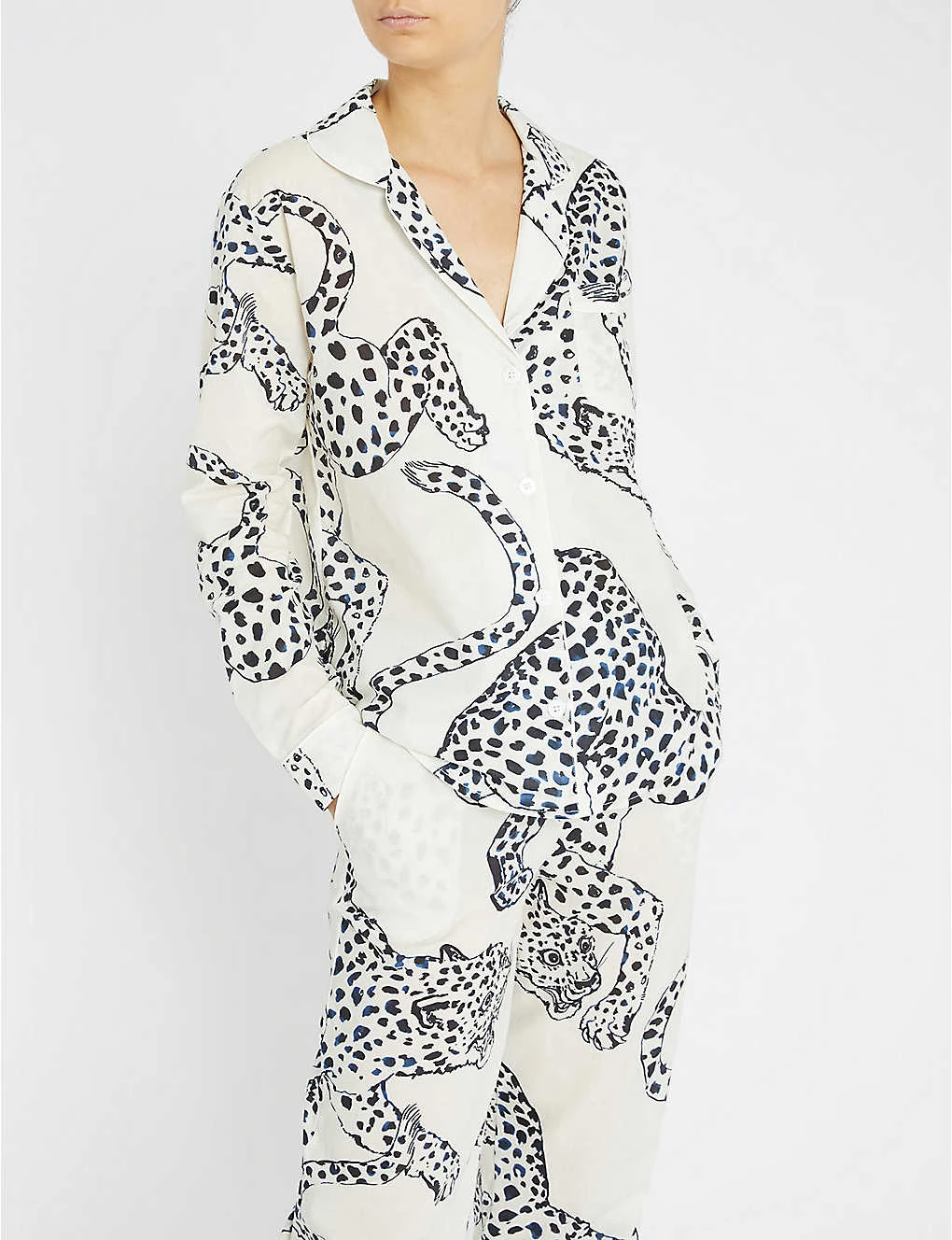 Printed Cotton Pyjama Set 7 Printed Cotton Pyjama Set - Image 5