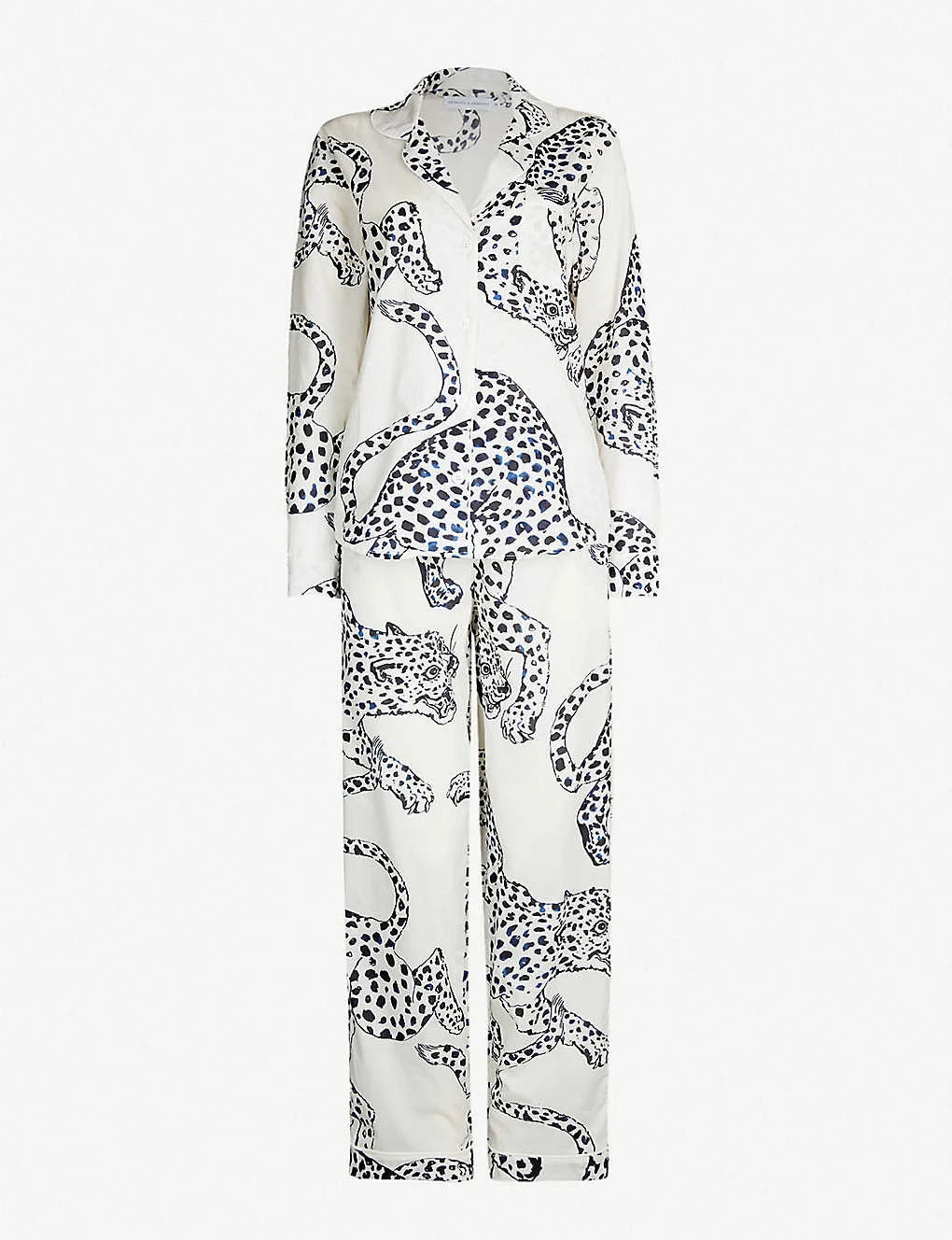 Printed Cotton Pyjama Set 3 Printed Cotton Pyjama Set