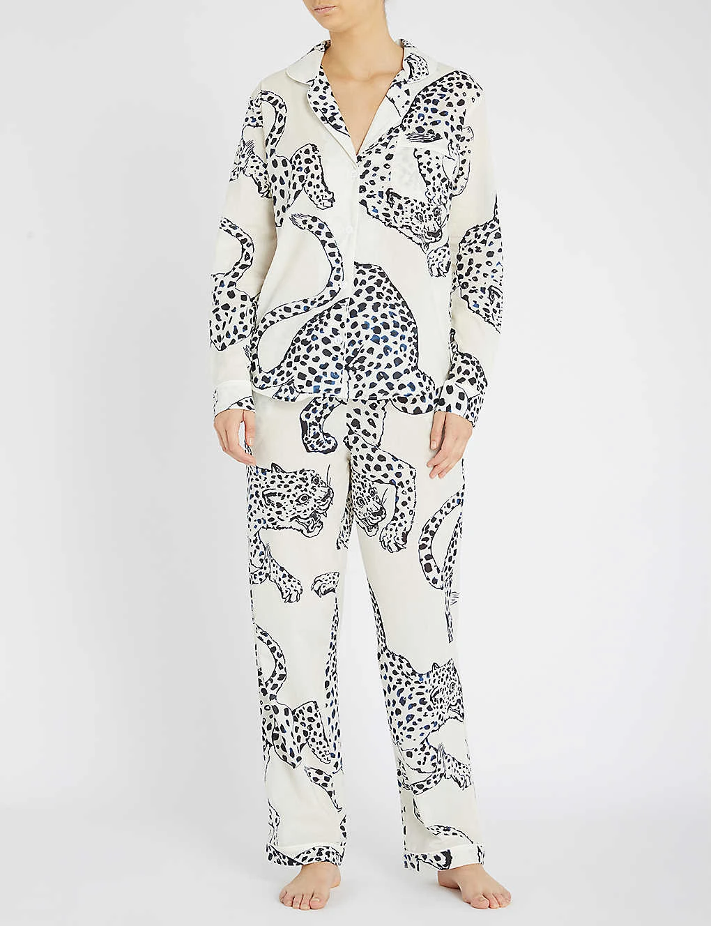 Printed Cotton Pyjama Set 4 Printed Cotton Pyjama Set - Image 2