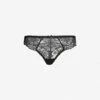 Aubade Danse Des Sens Low-rise Floral-lace Thong 1 Aubade Danse Des Sens Low-rise Floral-lace Thong -Sweaty Betty Store 218 3003319 OG26 BLACK ALT10