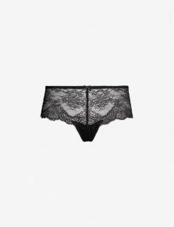 Aubade Danse Des Sens Low-rise Floral-lace Briefs