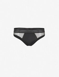 MAISON LEJABY NUFIT Mesh Bikini Briefs
