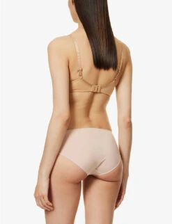 Chantelle Basic Invisible Memory Foam T-shirt Bra 10 Chantelle Basic Invisible Memory Foam T-shirt Bra -Sweaty Betty Store 218 73048496 124174 TOFFEE ALT03