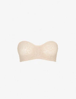 Wacoal Halo Stretch-lace Strapless Bra