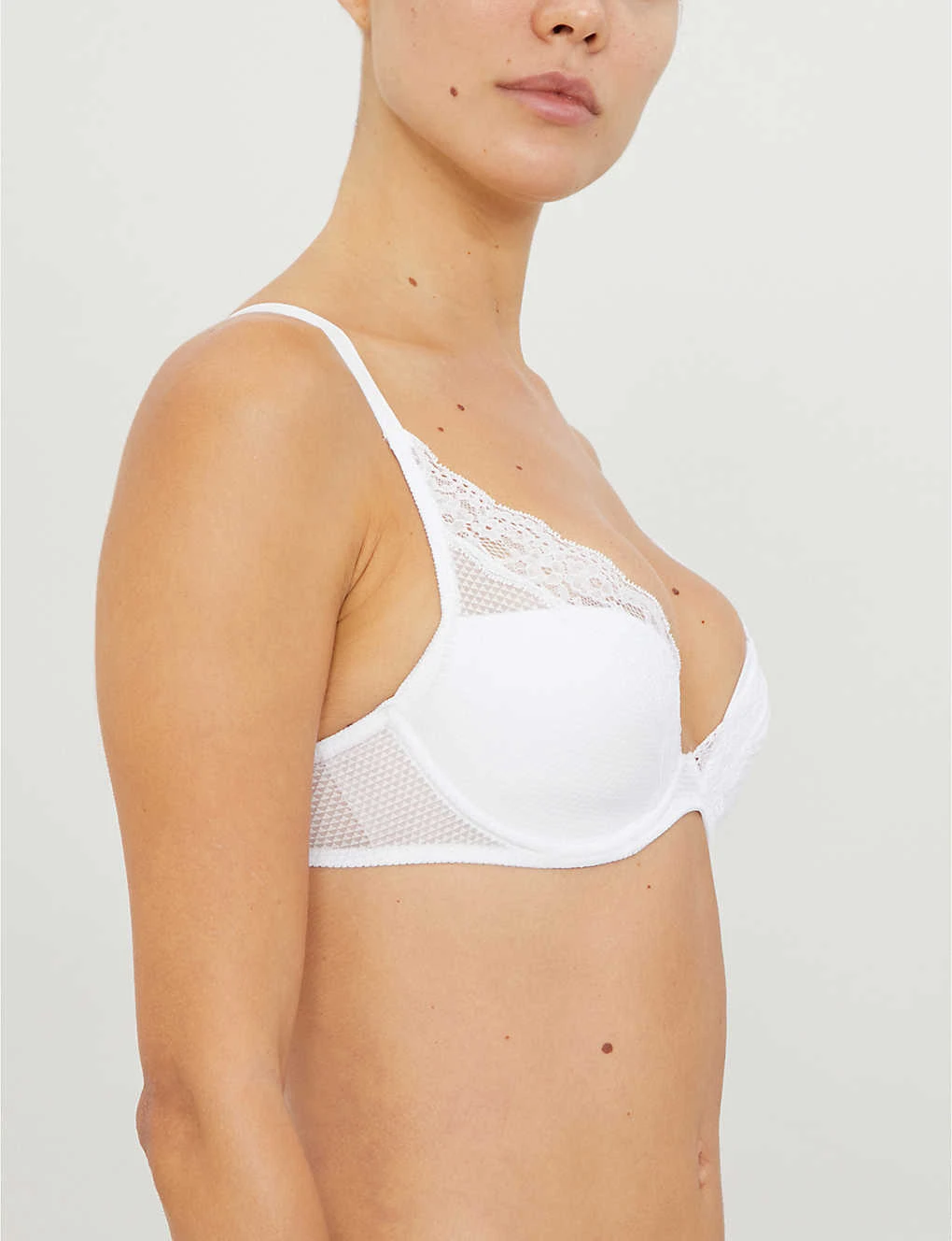 Passionata Brooklyn Tulle And Floral Lace Plunge Bra 7 Passionata Brooklyn Tulle And Floral Lace Plunge Bra - Image 5