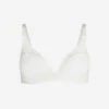 Passionata Brooklyn Tulle And Floral Lace Plunge Bra 1 Passionata Brooklyn Tulle And Floral Lace Plunge Bra -Sweaty Betty Store 218 85077348 P57010 010WHITE ALT10