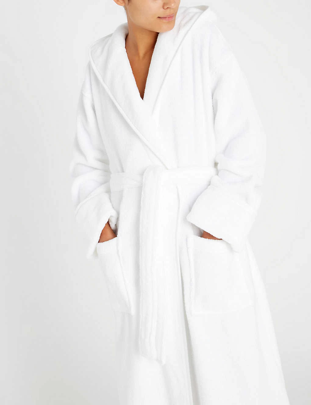 Hooded Hydrocotton Robe 7 Hooded Hydrocotton Robe - Image 5