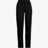 Zip Detail Strech-cotton Jogging Bottoms -Sweaty Betty Store 770 10121 ZICJG BLACK ALT10