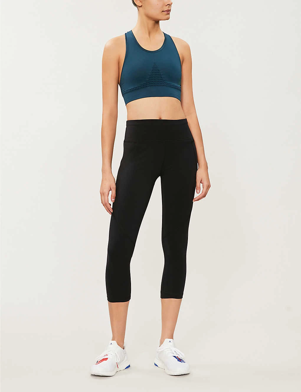 Sweaty Betty Power Cropped Stretch-jersey Leggings 4 Sweaty Betty Power Cropped Stretch-jersey Leggings - Image 3