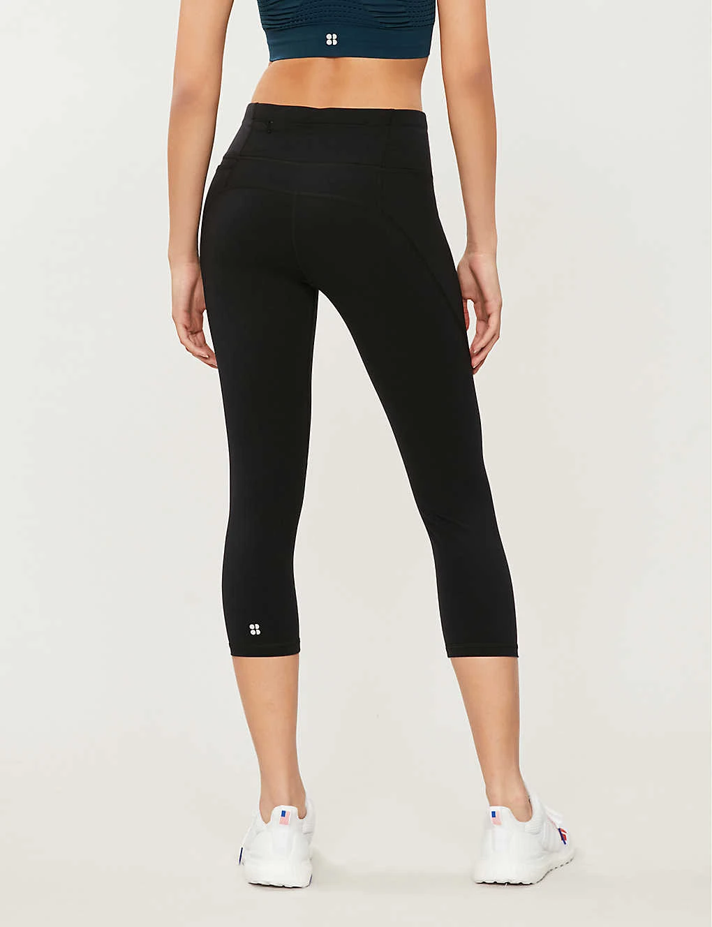 Sweaty Betty Power Cropped Stretch-jersey Leggings 5 Sweaty Betty Power Cropped Stretch-jersey Leggings - Image 4