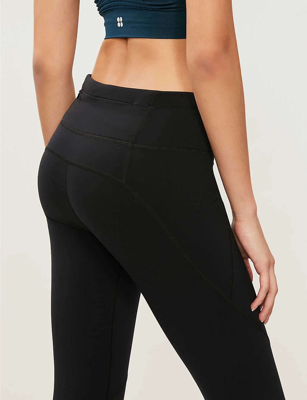 Sweaty Betty Power Cropped Stretch-jersey Leggings 6 Sweaty Betty Power Cropped Stretch-jersey Leggings - Image 5