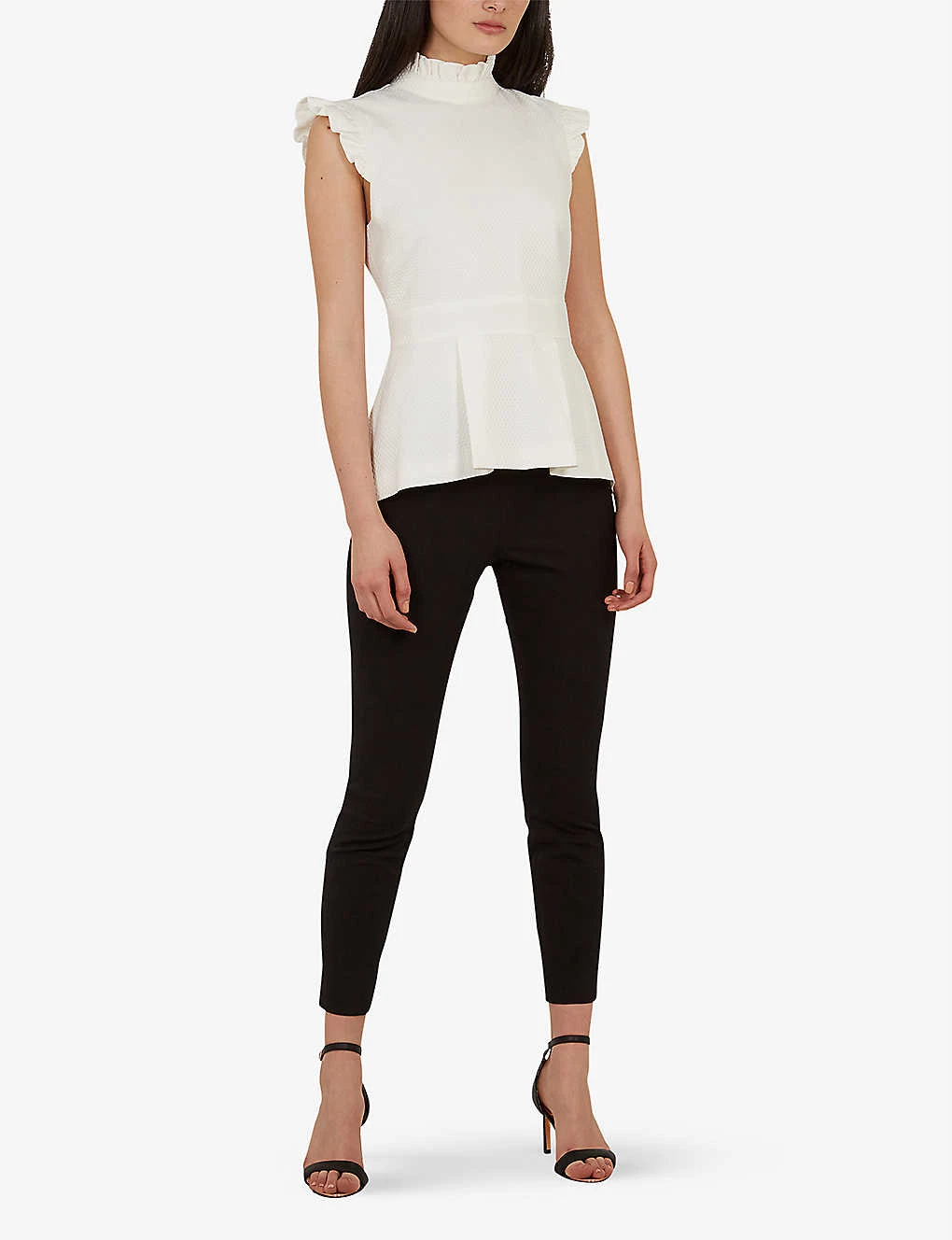 Ted Baker Cemelia Cropped Skinny High-rise Ponte-knit Trousers 4 Ted Baker Cemelia Cropped Skinny High-rise Ponte-knit Trousers - Image 2