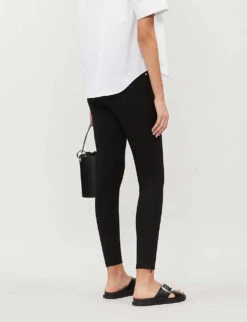 Ted Baker Zipped-cuff High-rise Stretch-jersey Leggings 10 Ted Baker Zipped-cuff High-rise Stretch-jersey Leggings -Sweaty Betty Store 870 10003 154978 BLACK ALT02