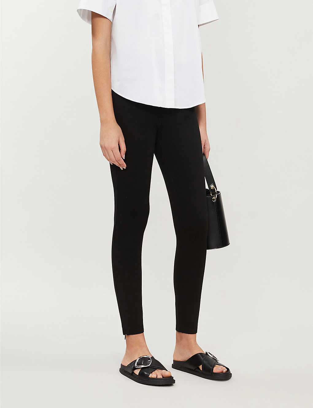 Ted Baker Zipped-cuff High-rise Stretch-jersey Leggings 4 Ted Baker Zipped-cuff High-rise Stretch-jersey Leggings - Image 2