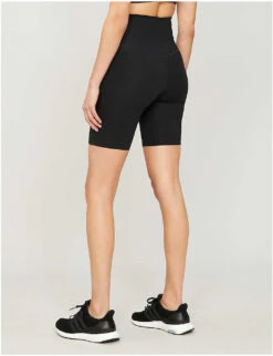 Girlfriend Collective High-rise Stretch-jersey Cycling Shorts 10 Girlfriend Collective High-rise Stretch-jersey Cycling Shorts -Sweaty Betty Store R00037925 BLACK ALT02