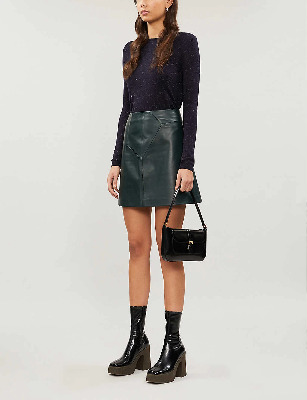 Whistles Annie Metallic Knitted Jumper 5 Whistles Annie Metallic Knitted Jumper - Image 3