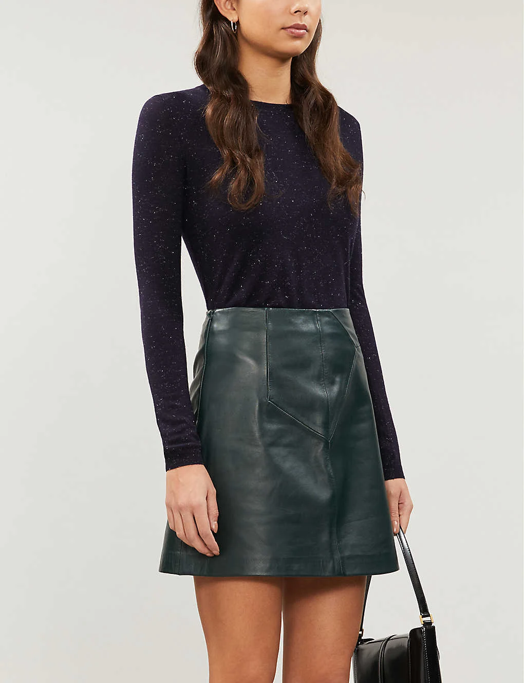 Whistles Annie Metallic Knitted Jumper 4 Whistles Annie Metallic Knitted Jumper - Image 2