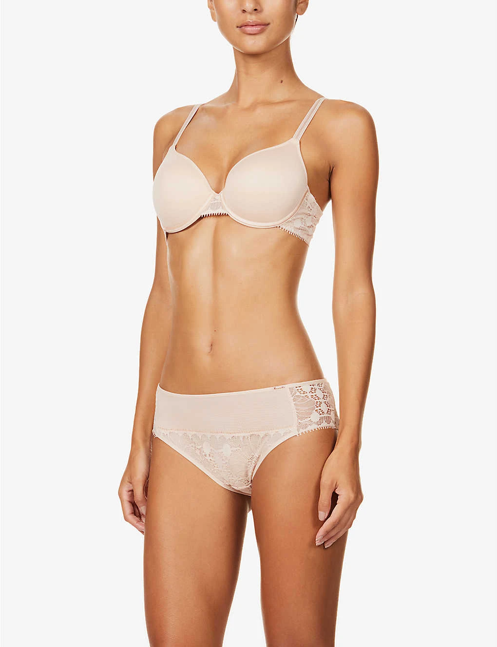 Chantelle Day To Night Mid-rise Lace And Jersey Briefs 5 Chantelle Day To Night Mid-rise Lace And Jersey Briefs - Image 3