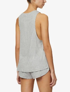 Eberjey Elon Stretch-woven Pyjama Shorts 10 Eberjey Elon Stretch-woven Pyjama Shorts -Sweaty Betty Store R03667129 HEATHERGREY ALT02