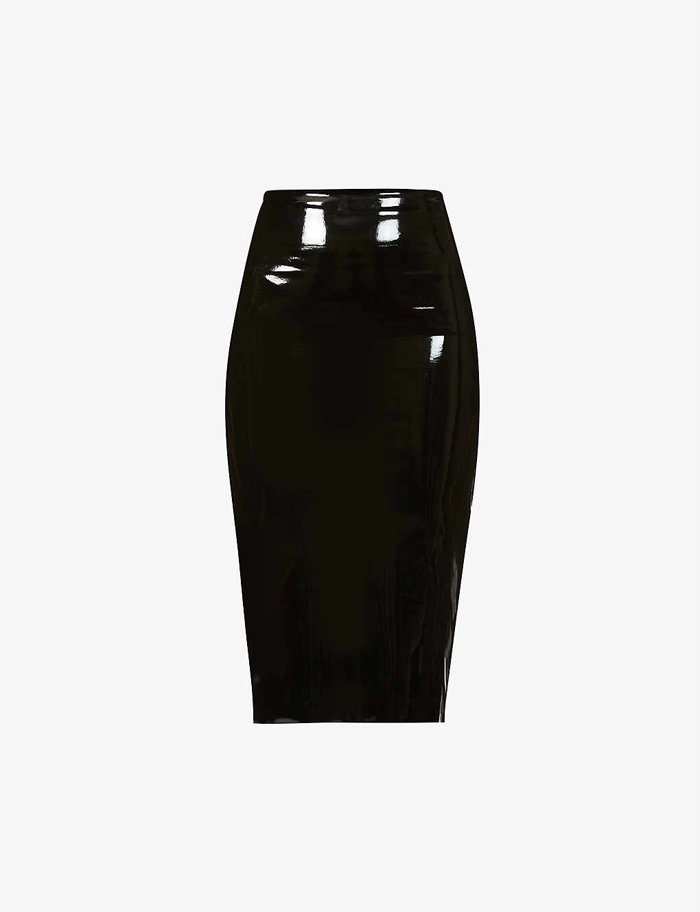 Commando High-waisted Stretch-patent Midi Skirt 3 Commando High-waisted Stretch-patent Midi Skirt