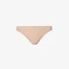 Calvin Klein Bottoms Up Mid-rise Stretch-jersey Thong 1 Calvin Klein Bottoms Up Mid-rise Stretch-jersey Thong -Sweaty Betty Store R03703751 HONEYALMOND M