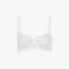 Simone Perele Karma Half-cup Stretch-lace Bra 2 Simone Perele Karma Half-cup Stretch-lace Bra -Sweaty Betty Store R03733910 030IVORY M