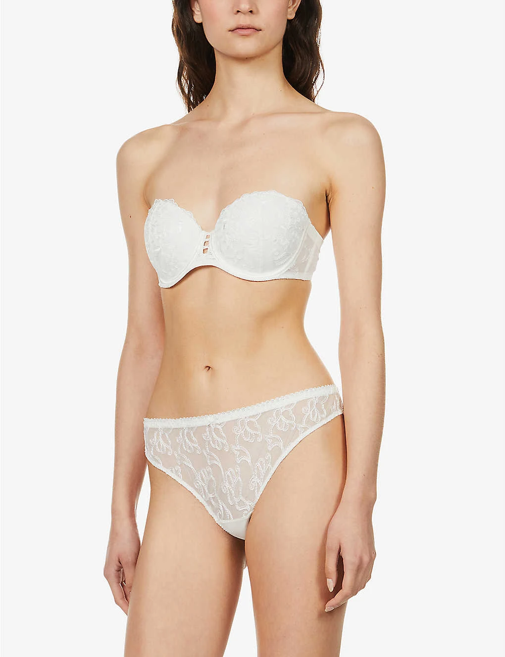 Aubade Toujours Stretch-lace Strapless Bra 4 Aubade Toujours Stretch-lace Strapless Bra - Image 2
