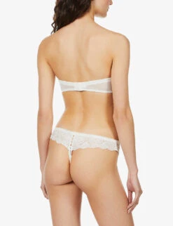 Aubade Toujours Stretch-lace Strapless Bra 10 Aubade Toujours Stretch-lace Strapless Bra -Sweaty Betty Store R03735956 OPALE ALT03