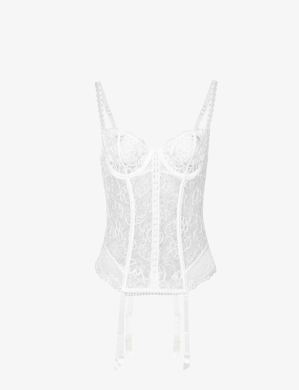 Aubade Toujours Underwired Stretch-lace Basque 3 Aubade Toujours Underwired Stretch-lace Basque