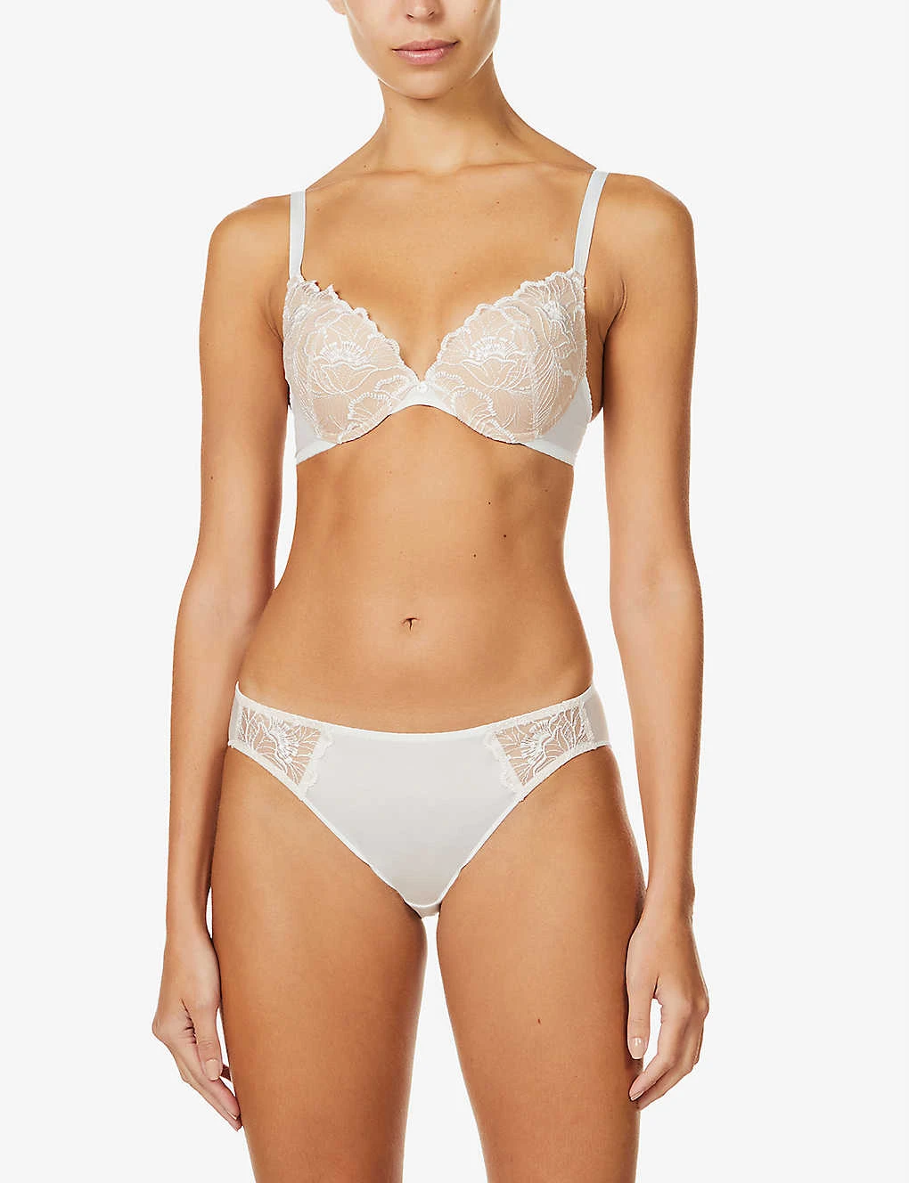 MAISON LEJABY Flora Stretch-woven Push-up Bra 4 MAISON LEJABY Flora Stretch-woven Push-up Bra - Image 2