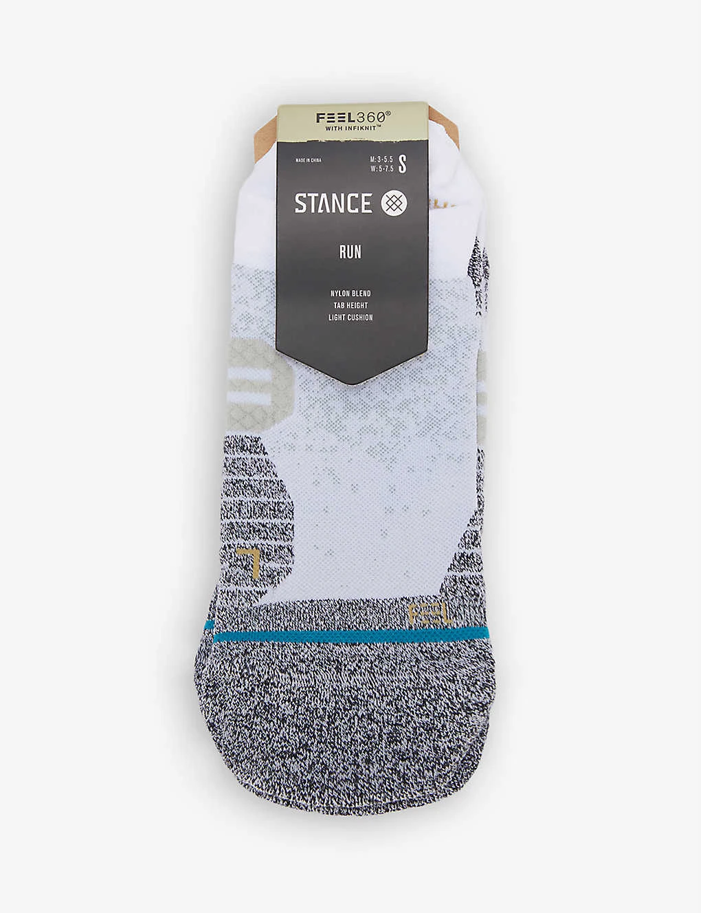 STANCE Run Logo-embossed Stretch-knit Socks 3 STANCE Run Logo-embossed Stretch-knit Socks