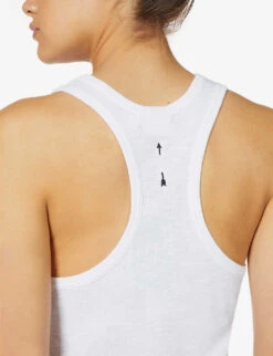 Frankie Ribbed Cotton-jersey Tank Top 11 Frankie Ribbed Cotton-jersey Tank Top -Sweaty Betty Store R03742803 WHITE ALT04