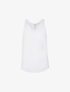 Frankie Ribbed Cotton-jersey Tank Top