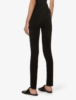 Joseph High-rise Suede Leggings 10 Joseph High-rise Suede Leggings -Sweaty Betty Store R03748266 BLACK ALT03