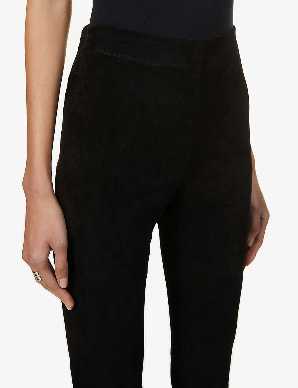 Joseph High-rise Suede Leggings 7 Joseph High-rise Suede Leggings - Image 5