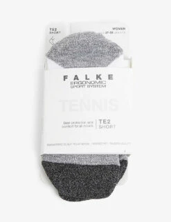 TE4 Tennis Nylon And Cotton-blend Socks