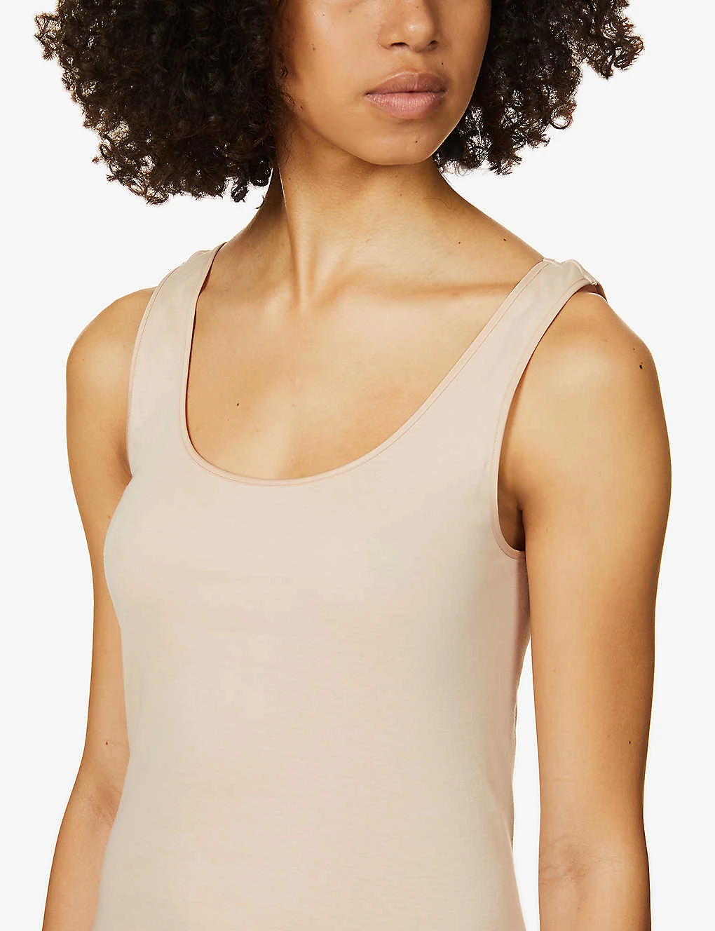 HANRO Seamless Cotton-jersey Vest Top 7 HANRO Seamless Cotton-jersey Vest Top - Image 5