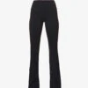 Raquel Flared High-rise Stretch-woven Leggings -Sweaty Betty Store R03780861 BLACK M