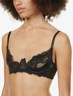 Seraphine Silk-blend Plunge Bra 11 Seraphine Silk-blend Plunge Bra -Sweaty Betty Store R03796317 BLACK ALT04