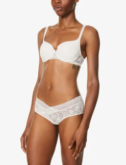 Passionata Marta Underwired Stretch-jersey Bra -Sweaty Betty Store R03802445 0NLPEARL ALT02