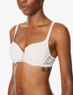 Passionata Marta Underwired Stretch-jersey Bra -Sweaty Betty Store R03802445 0NLPEARL ALT04
