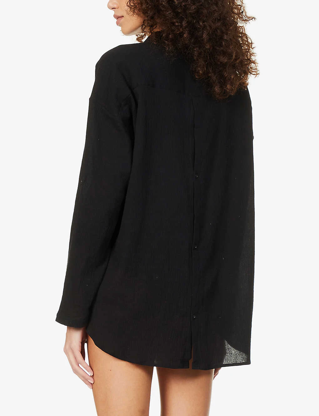 Seafolly Classic Cotton Beach Shirt 6 Seafolly Classic Cotton Beach Shirt - Image 4