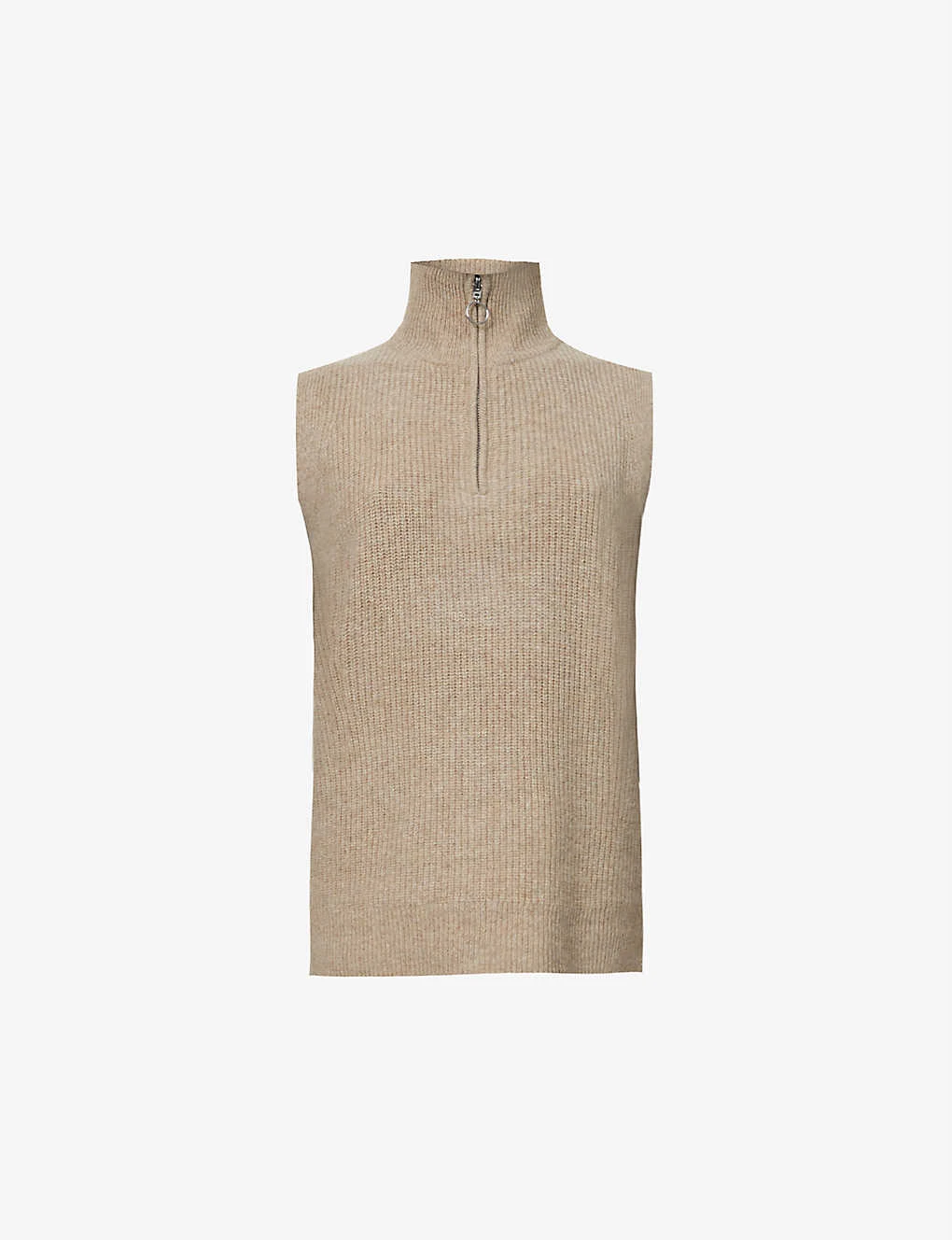 Whistles Half-zip Knitted Tank Top 3 Whistles Half-zip Knitted Tank Top