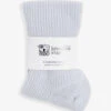 Joe Ribbed Cashmere Bed Socks 1 Joe Ribbed Cashmere Bed Socks -Sweaty Betty Store R03830638 PALEBLUE M