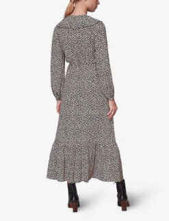 Whistles Abstract Heart-print Woven Midi Dress 11 Whistles Abstract Heart-print Woven Midi Dress -Sweaty Betty Store R03840130 MULTICOLOURED ALT03