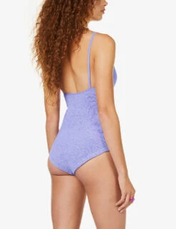 Pamela Scoop-neck Swimsuit 10 Pamela Scoop-neck Swimsuit -Sweaty Betty Store R03841051 LILAC ALT03
